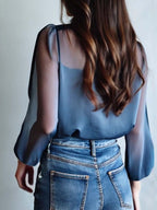Floral Boho Chic Women's Blouse