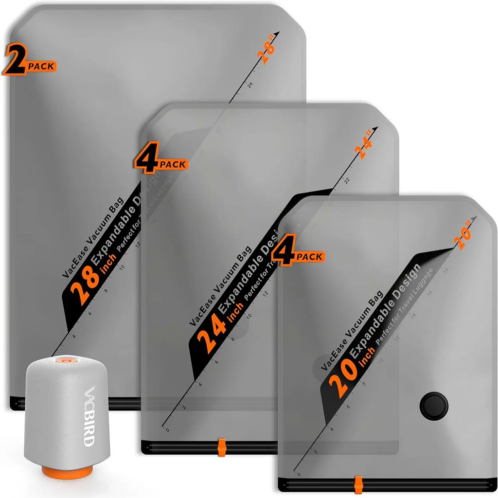 Wireless Vacuum Storage Bags for Travel & Home
