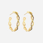 Julenyssa | Wave Earrings 18K Gold