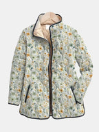 Nola | Delightful Floral-Printed Quilted Jacket