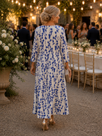 Sarah | Effortless Floral Midi Dress
