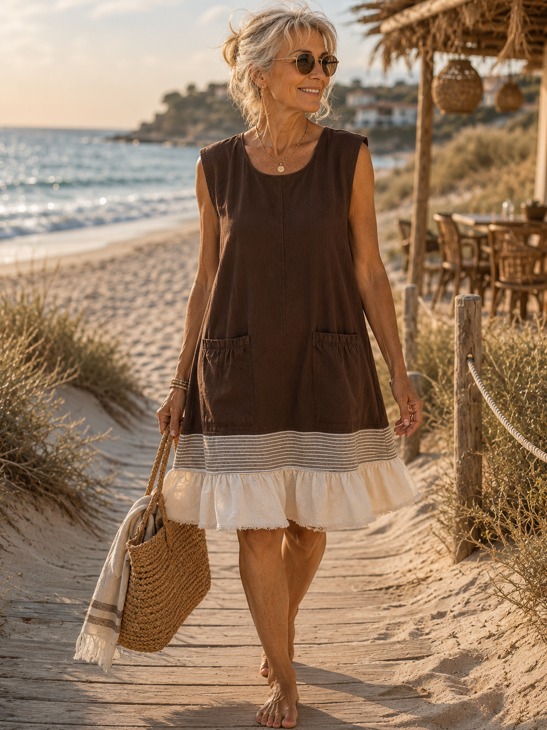 Amaya – Sleeveless Tunic Dress