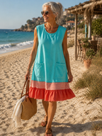 Amaya – Sleeveless Tunic Dress