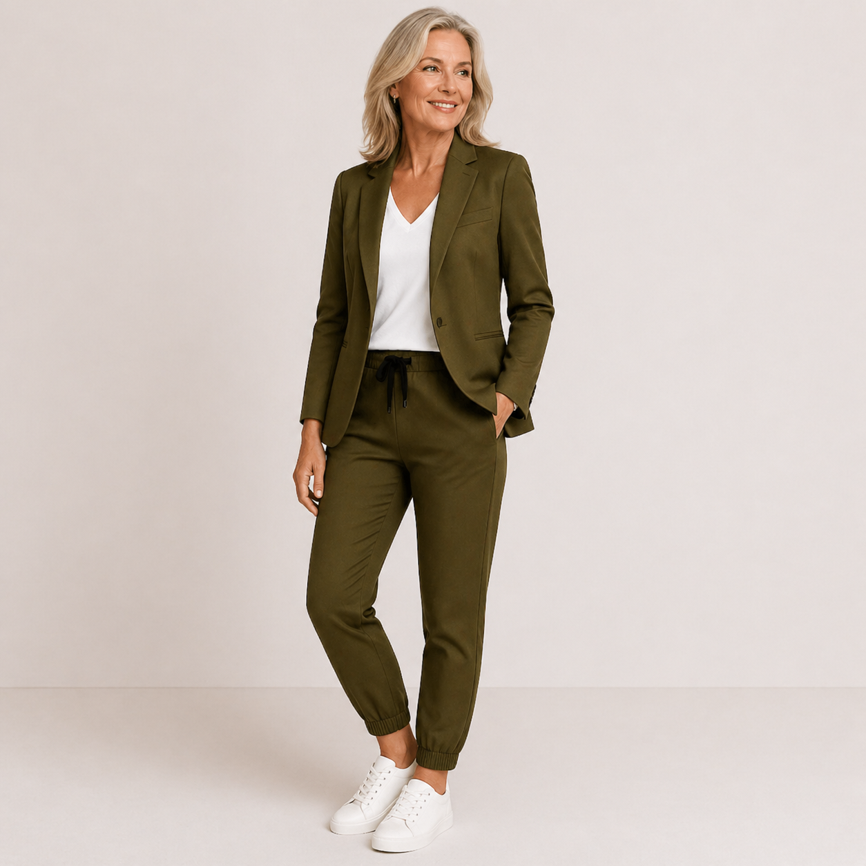 Monique | Elegant Comfort Stretch Set 🌿