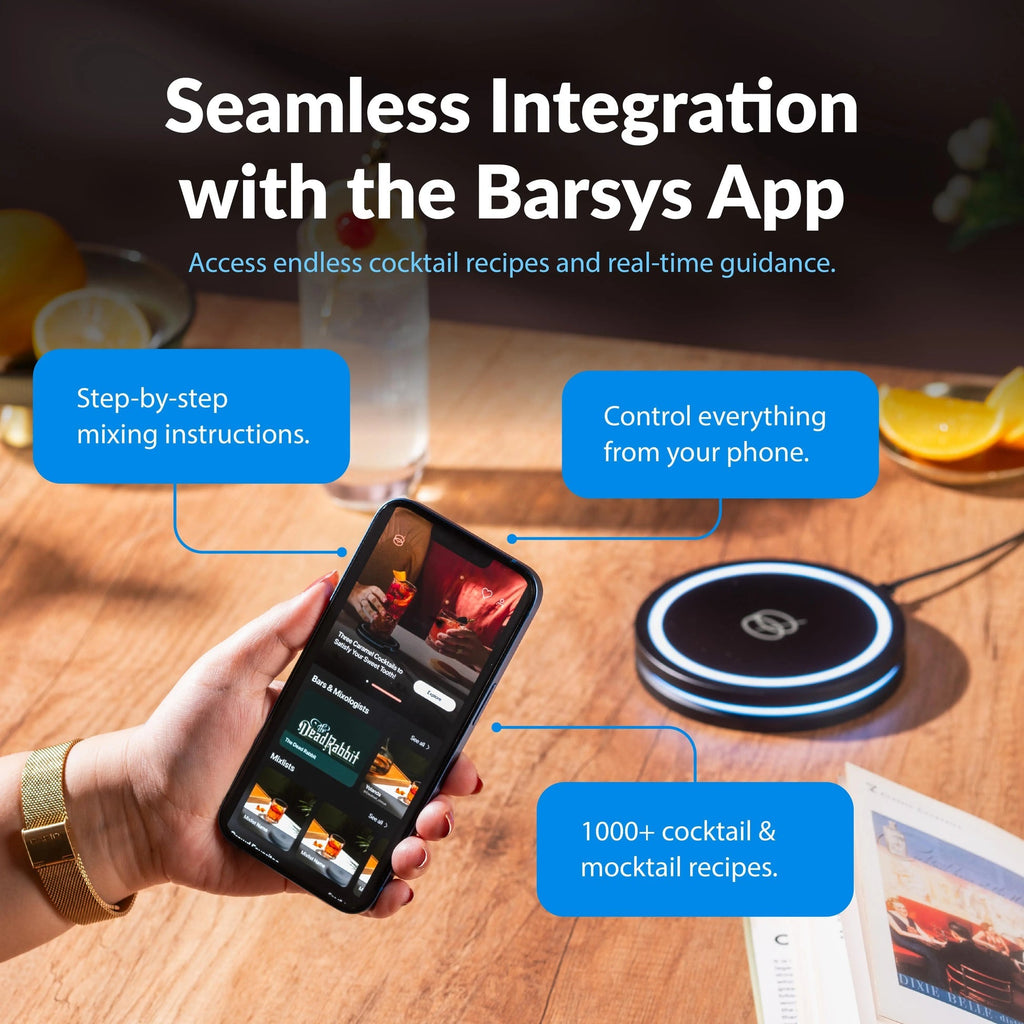 Barsys Smart Coaster 2.0 Cocktail Machine