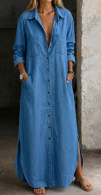 Delana | Button Down Dress