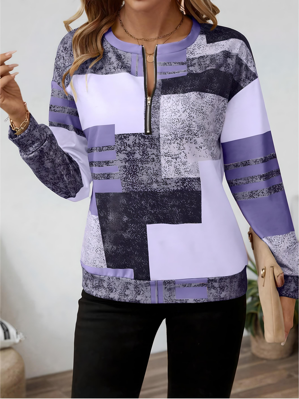 Amy™ | Half-Zip Sweatshirt