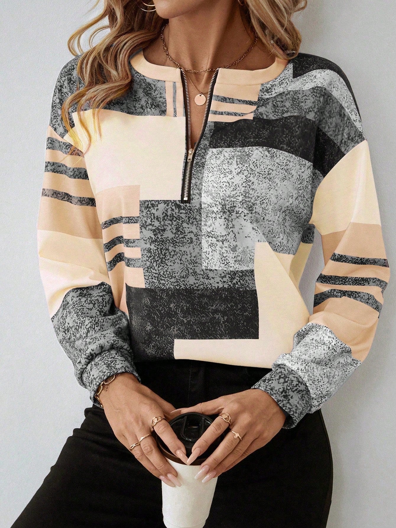 Amy™ | Half-Zip Sweatshirt