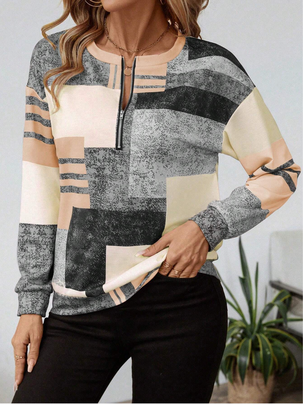 Amy™ | Half-Zip Sweatshirt