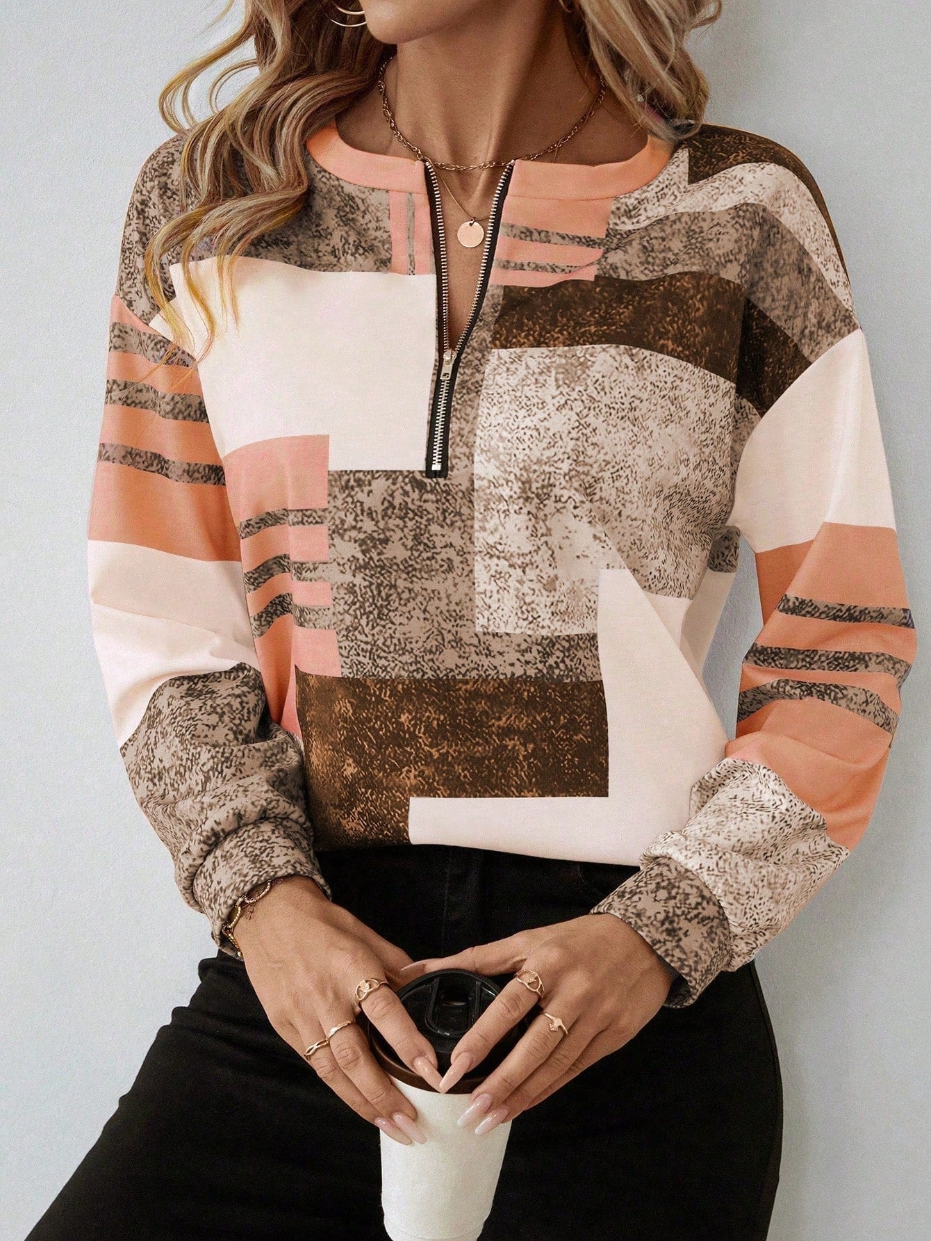 Amy™ | Half-Zip Sweatshirt