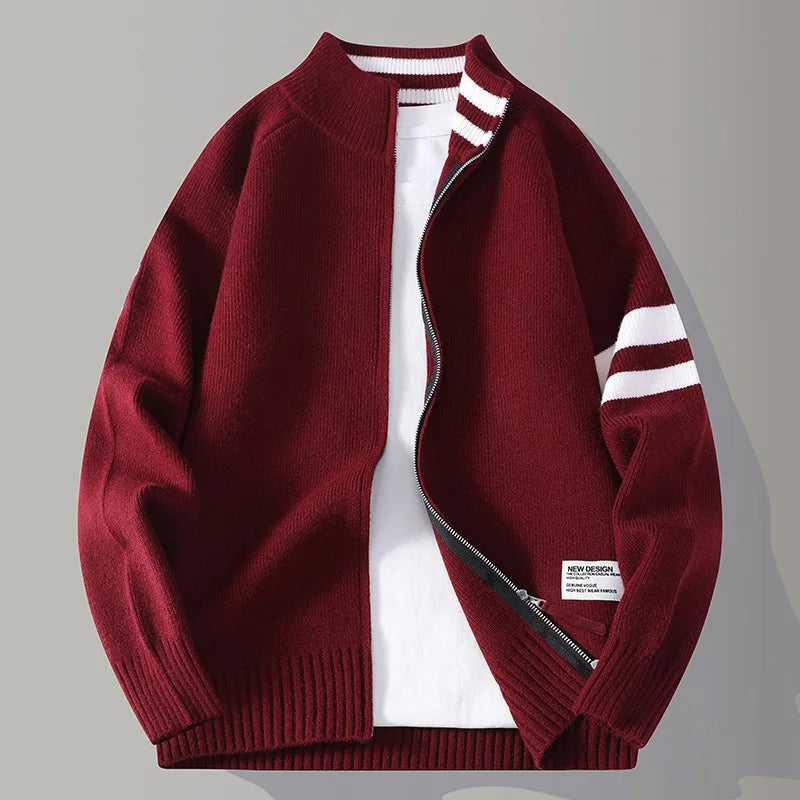 Nolan Knit Zip Sweater