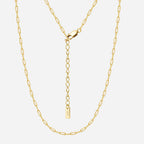 Tiaralynn | Small Paper Necklace 18K Gold