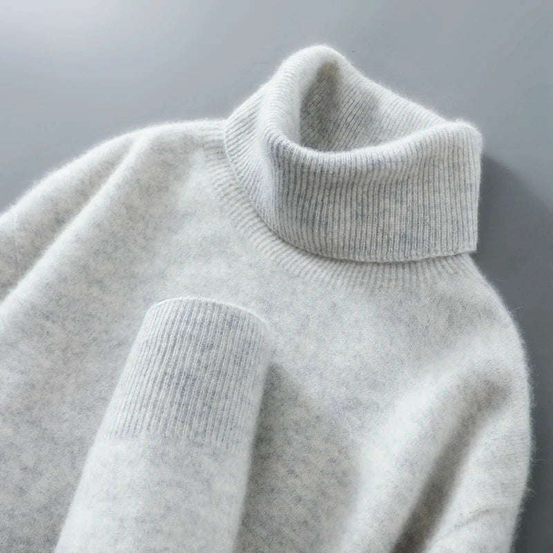 Woodfield Tailored Wool Turtleneck
