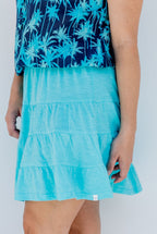 Comfortable Cotton Vacation Ruffle Skirt