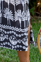Umbrella Palm Cotton Pants
