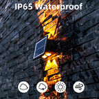 Solar Powered Wall Sconce
