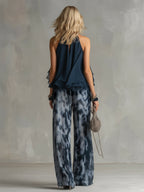 Cosima | Elegant Halter Two-Piece Set