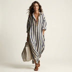 Carra | Striped Maxi Dress