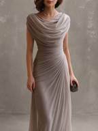 Jenna | Draped Maxi Dress