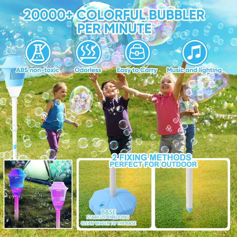 Automatic Handheld Bubble Machine for Kids