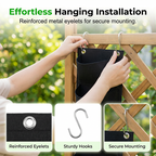 Space Saving Vertical Planter Bags