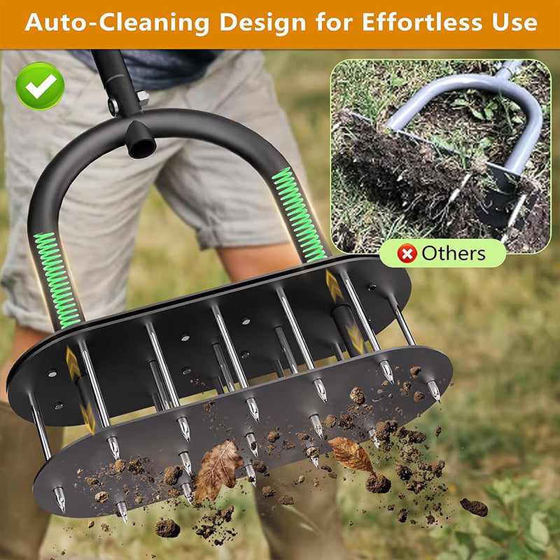 Heavy-Duty Lawn Coring Aerator